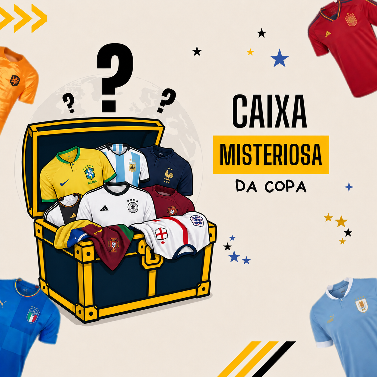 Camisa de futebol Caixa da Copa