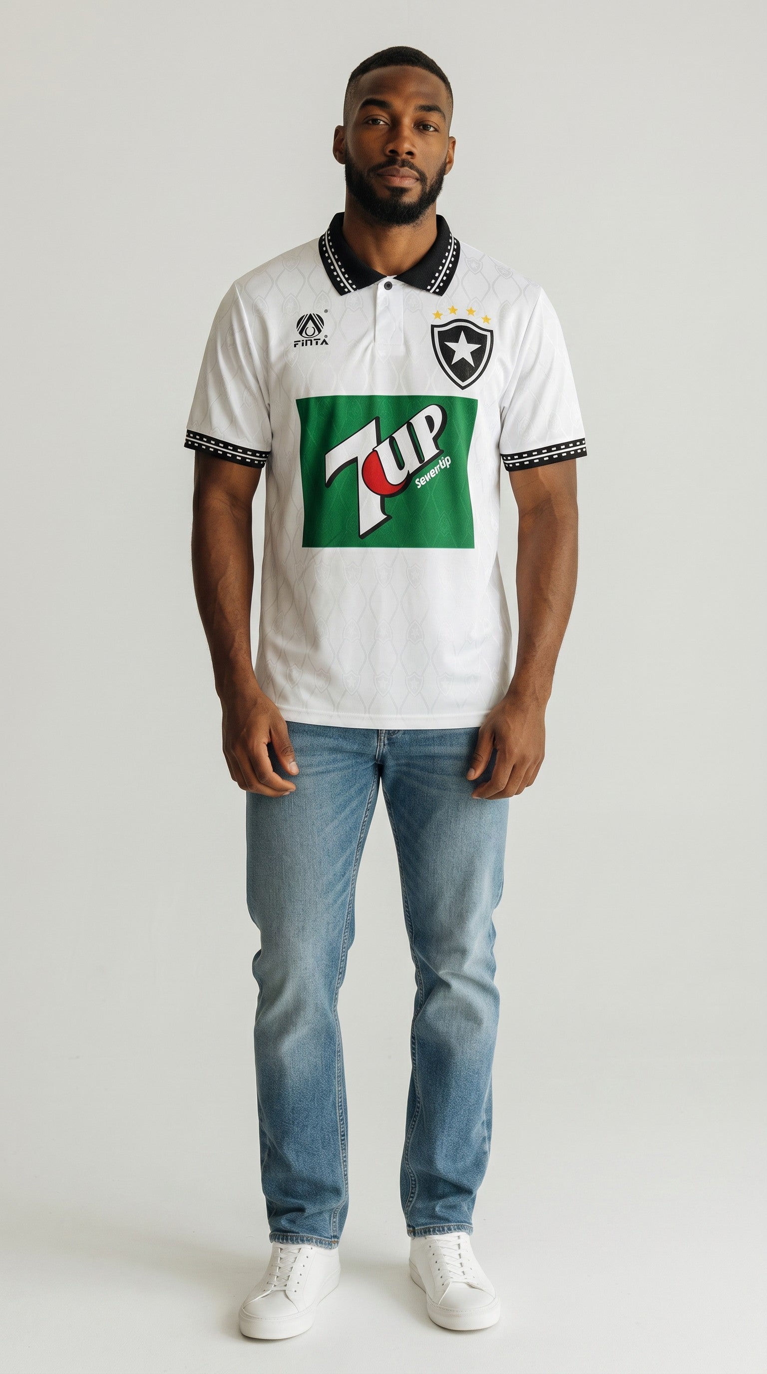 Camisa de futebol Botafogo 1995 Fora retrô