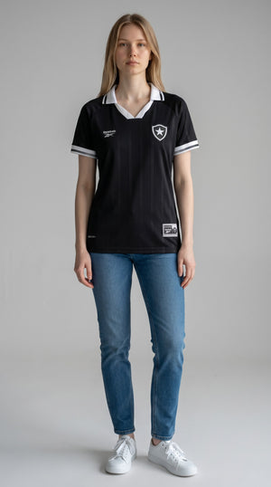 Camisa de futebol Botafogo 2025-26 Fora Feminino temporada anterior feminina