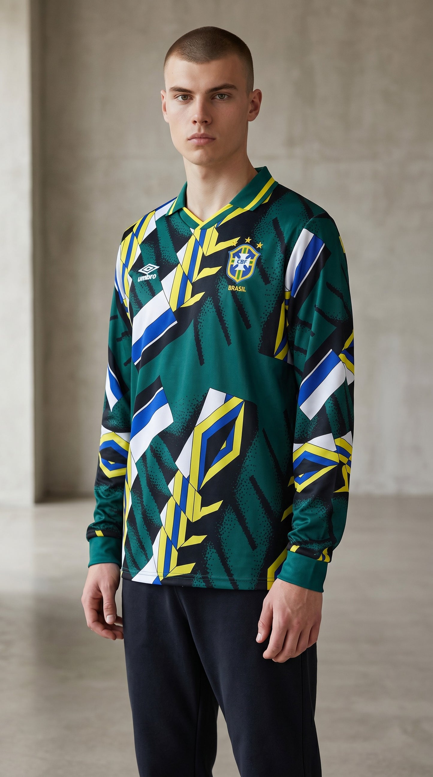 Brasil 96-97 Goleiro Manga Longa
