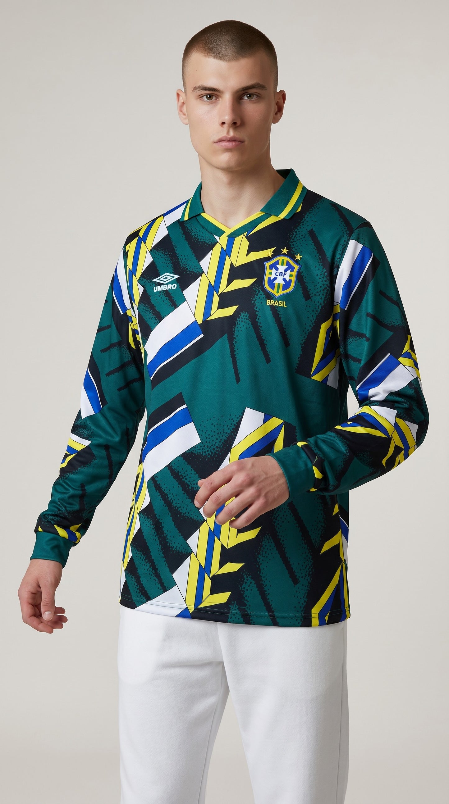Brasil 96-97 Goleiro Manga Longa