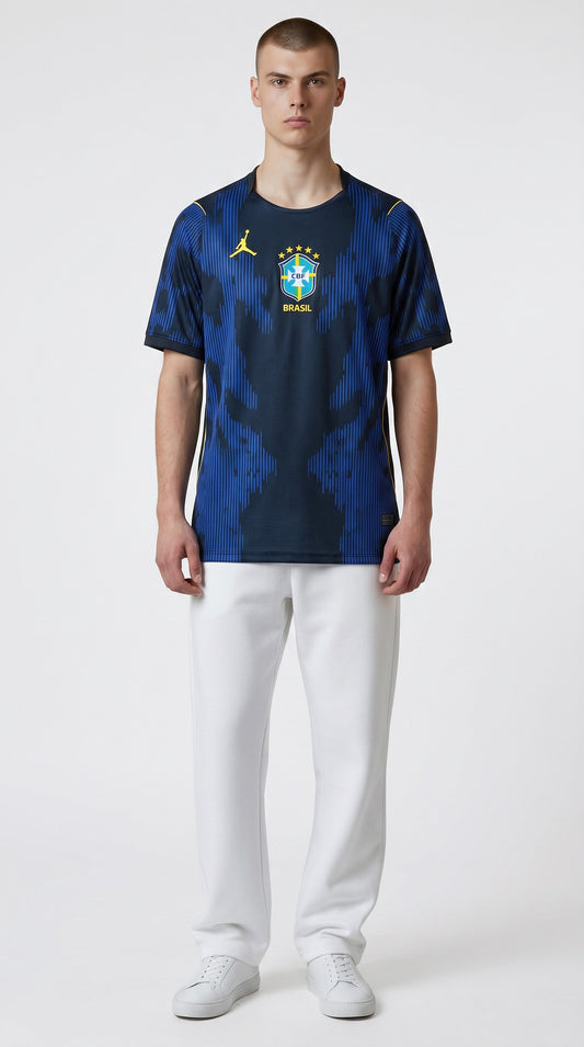 Camisa de futebol Brasil 2026 Fora Versão Torcedor atual