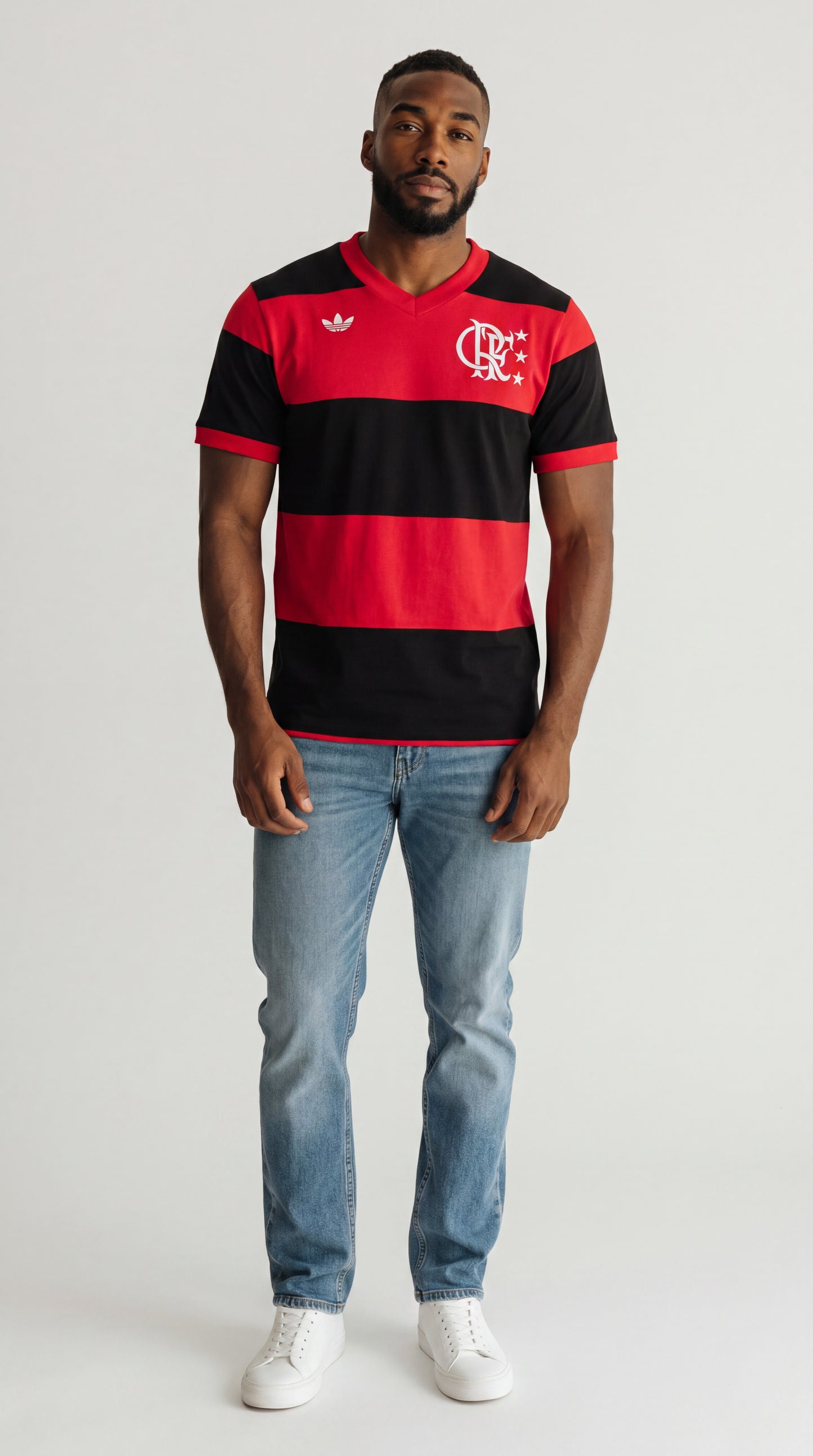 Camisa de futebol Flamengo 1981 Casa retrô