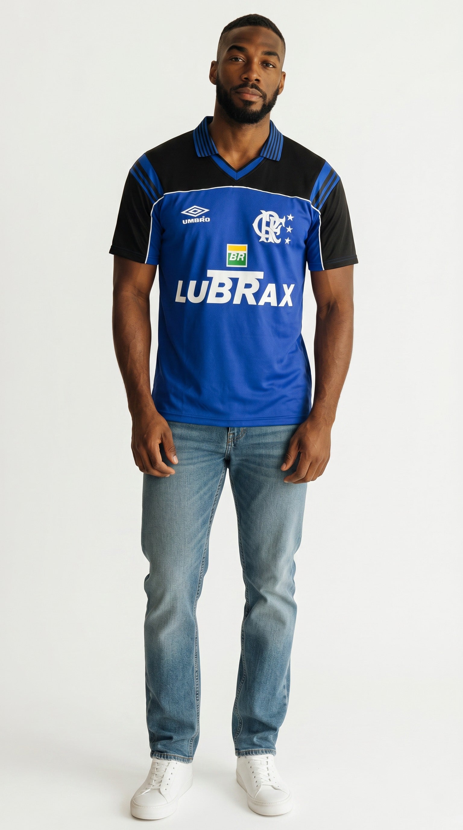 Camisa de futebol Flamengo 1999 Goleiro retrô