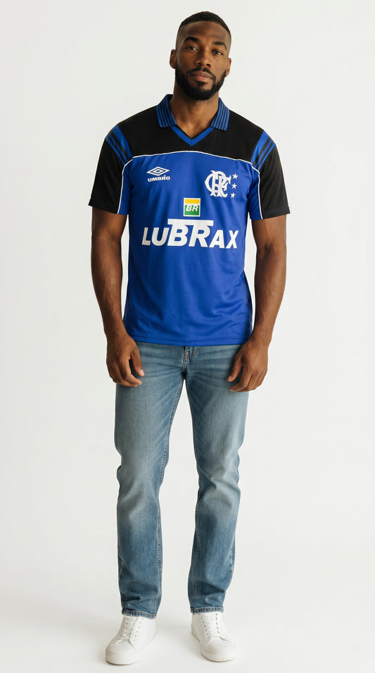 Camisa de futebol Flamengo 1999 Goleiro retrô