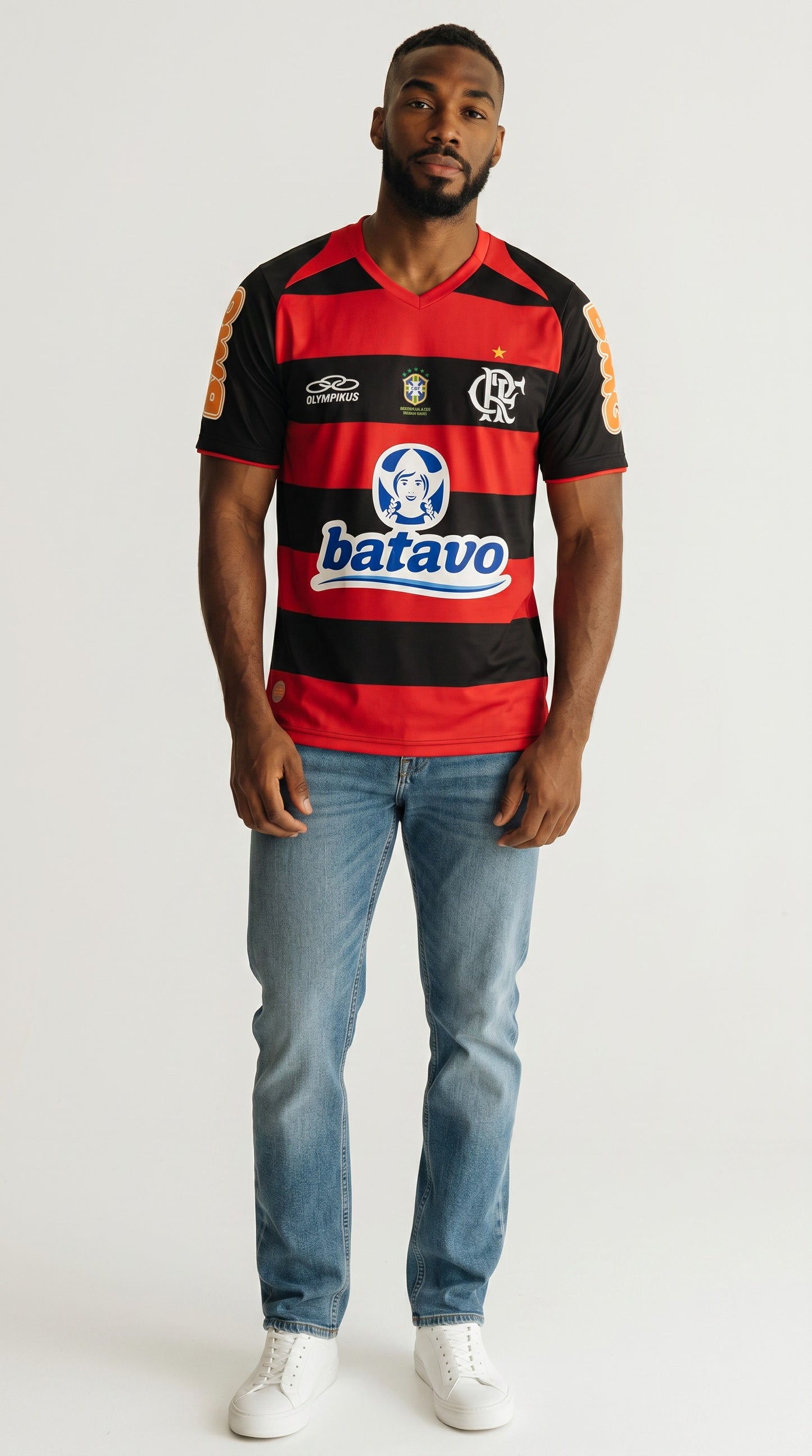 Camisa de futebol Flamengo 2010 Casa retrô