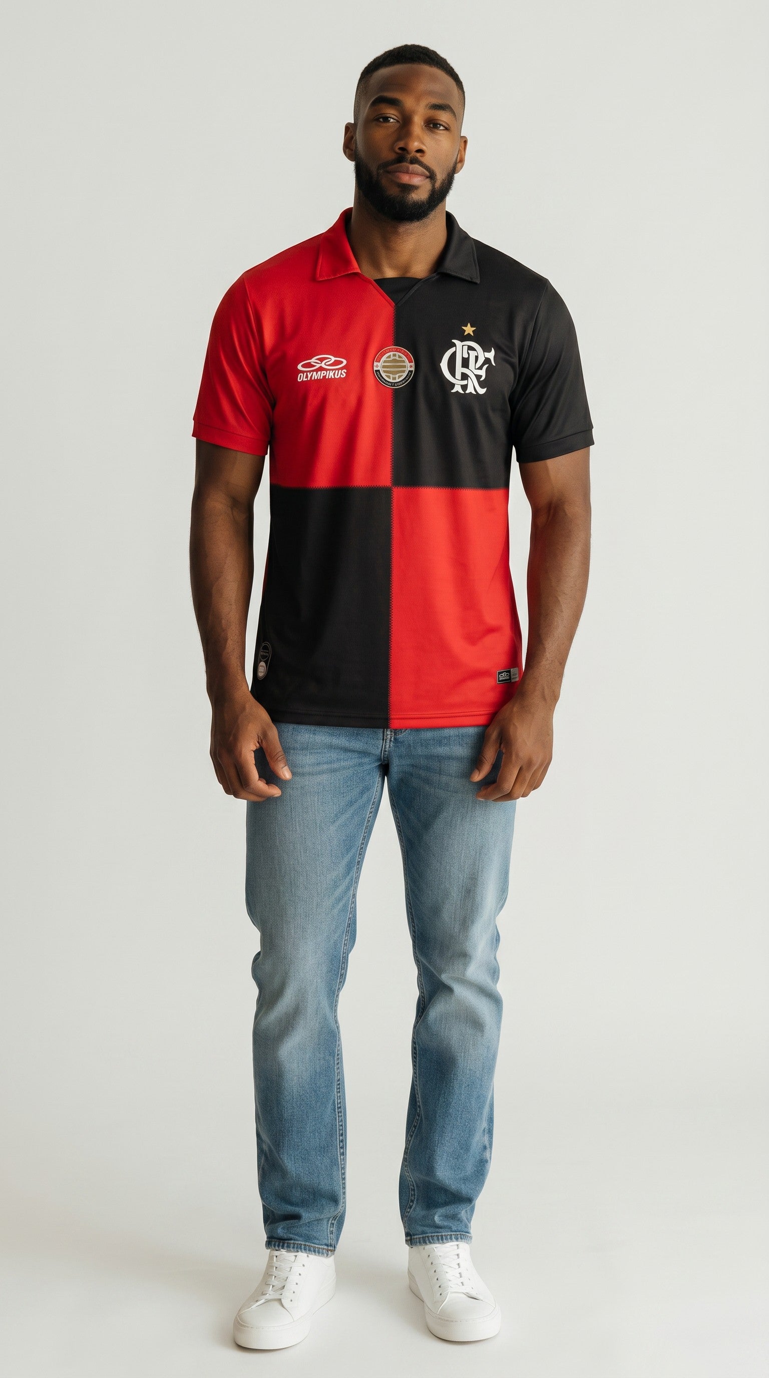 Camisa de futebol Flamengo 2012 Casa Aniversário 100 Anos retrô