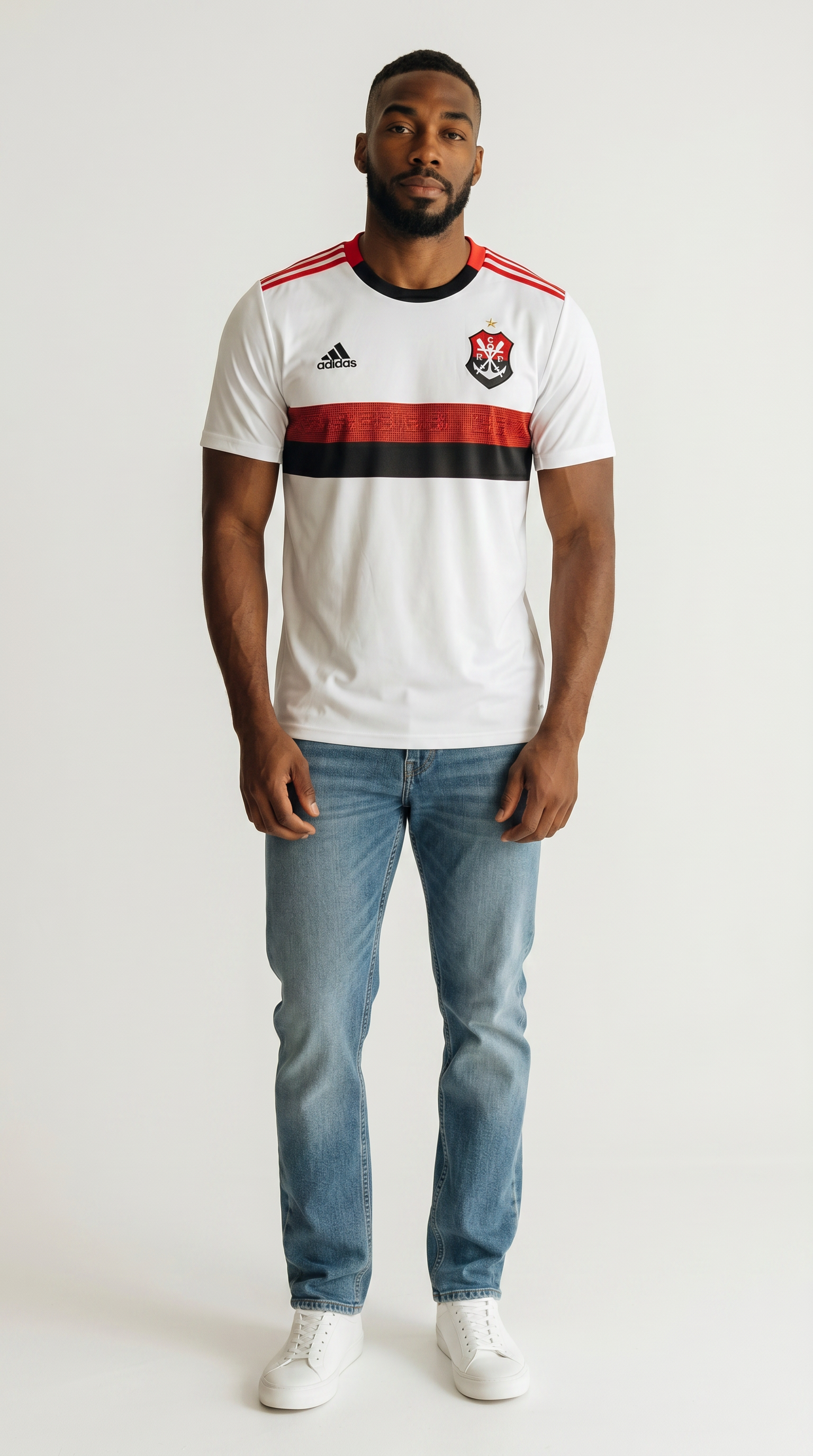 Camisa de futebol Flamengo 2019-20 Fora retrô