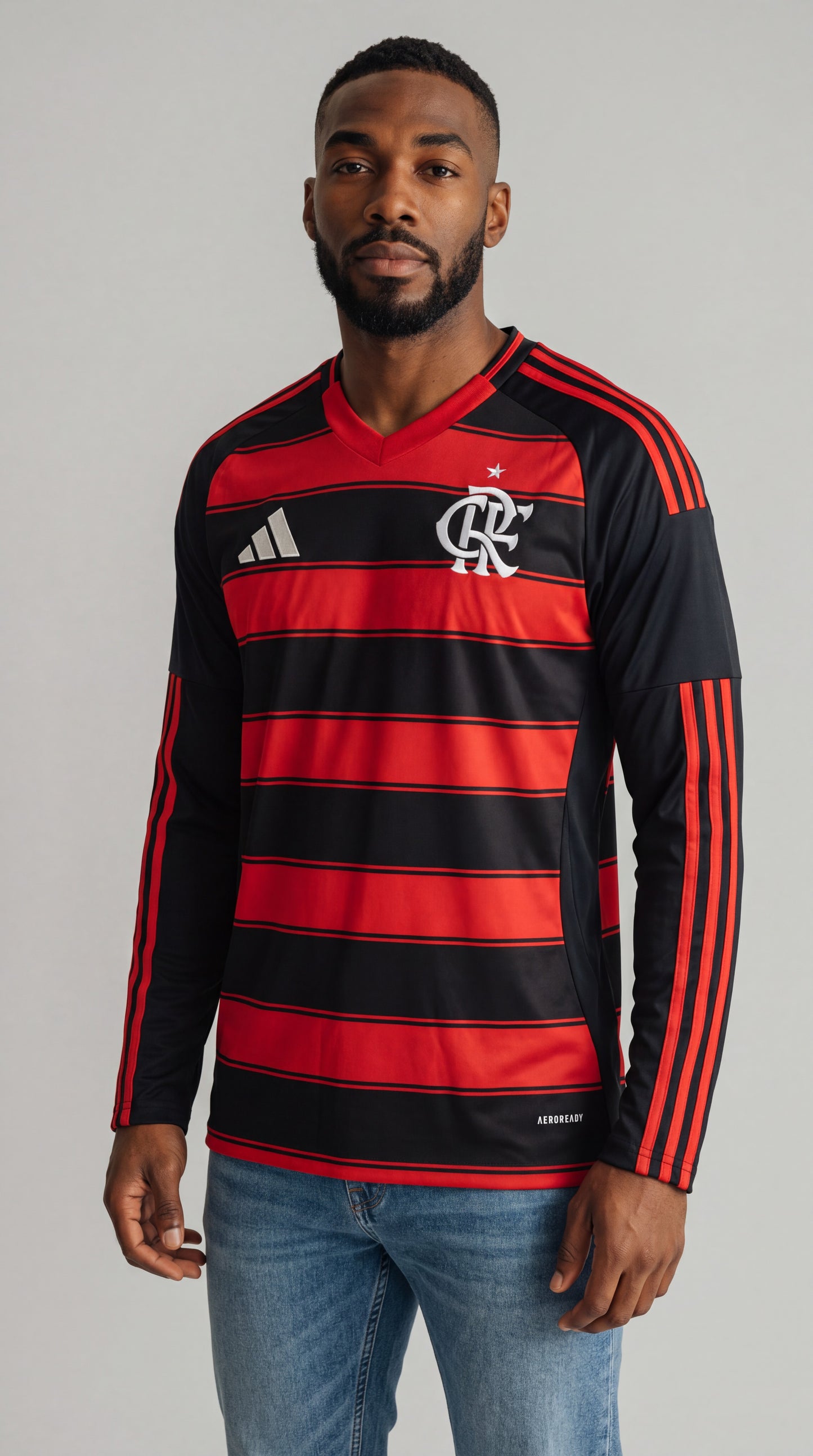 Flamengo 2025-26 Casa Manga Longa