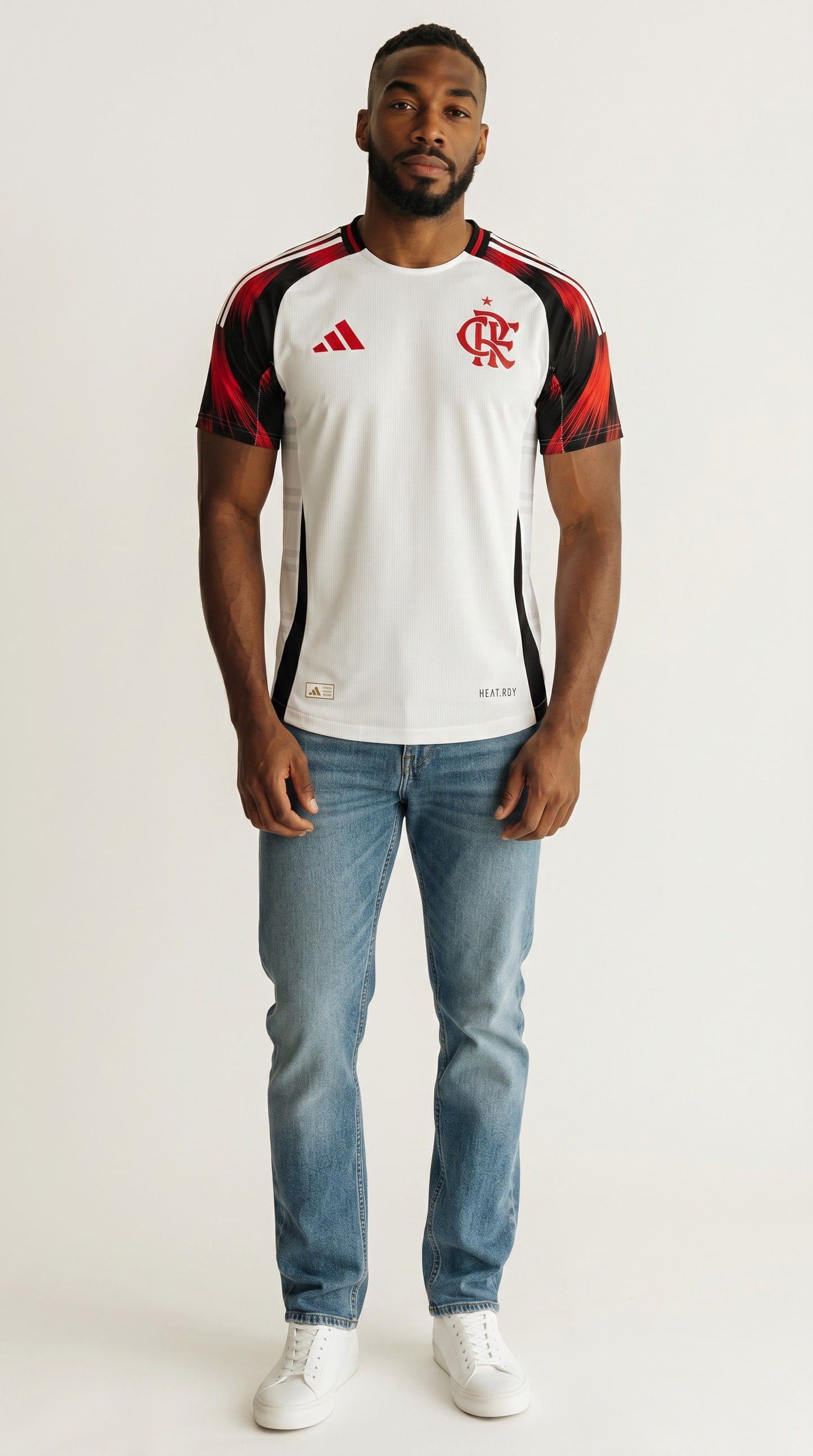 Camisa de futebol Flamengo 2025-26 Fora Versão Jogador temporada anterior