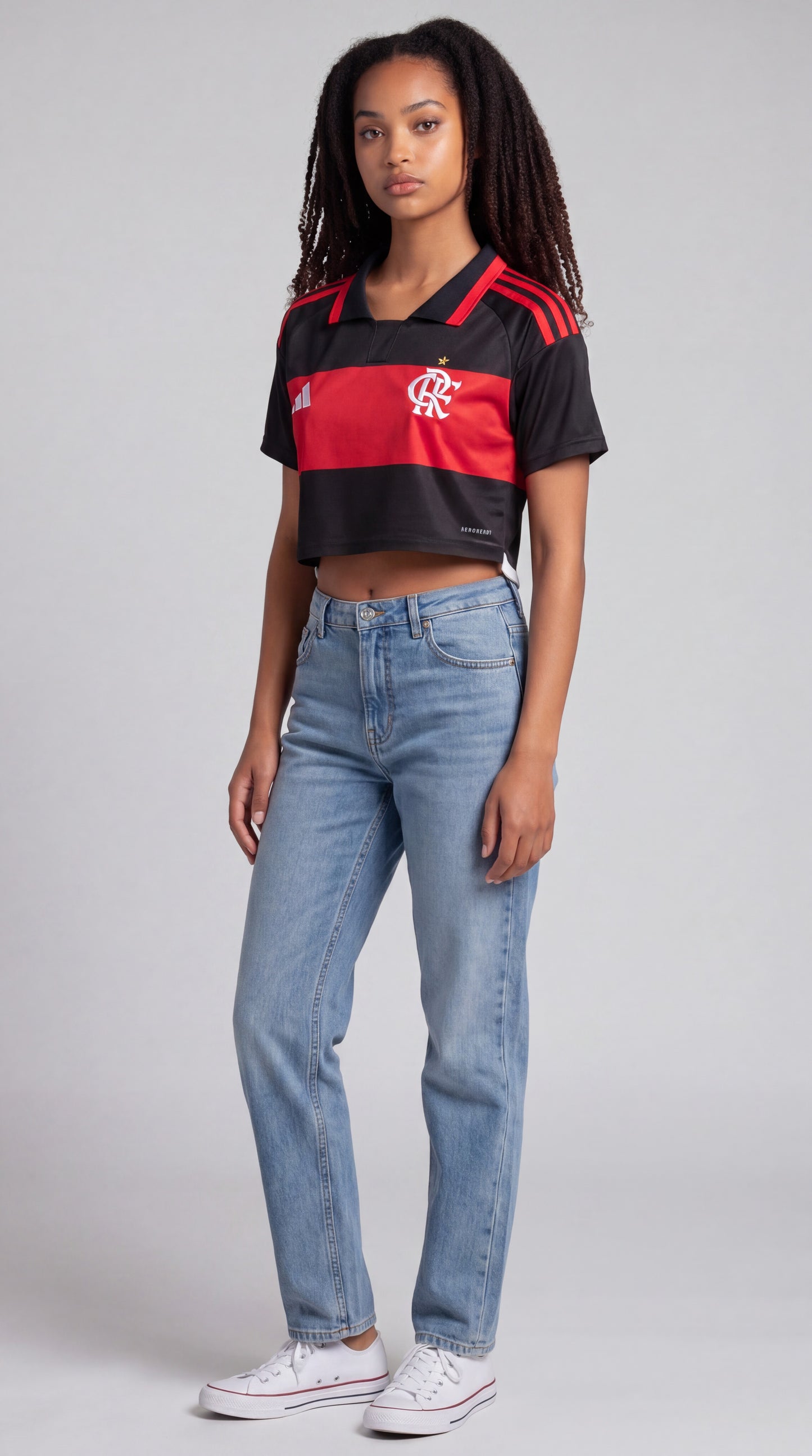 Flamengo 2026-27 Casa Feminino Crop Top
