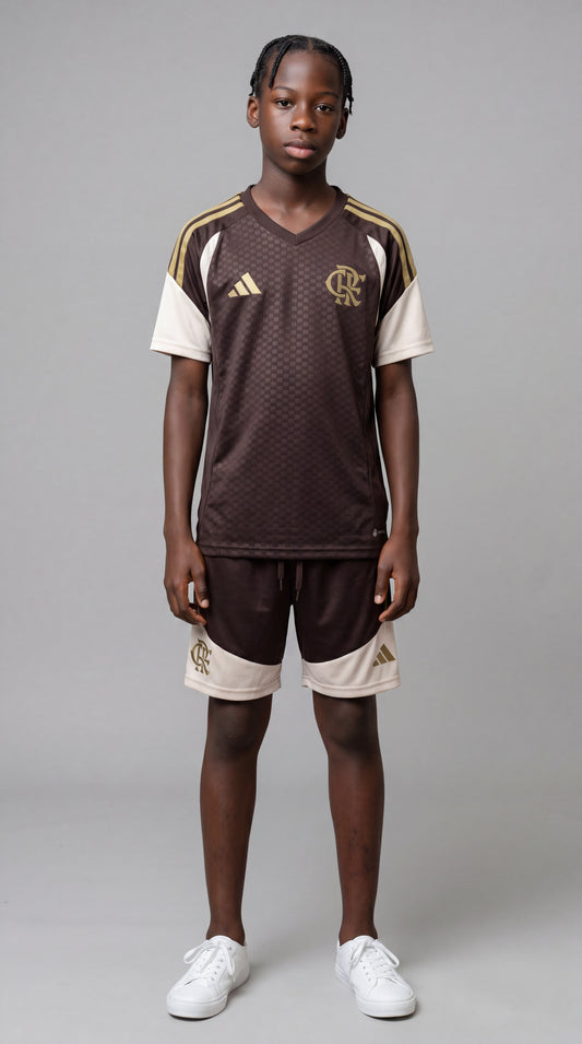 Camisa de futebol Flamengo 2026-27 Infantil Treino atual infantil