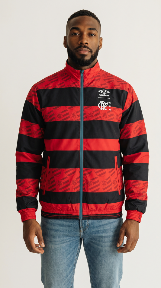 Camisa de futebol Flamengo Corta Vento Reversível atual