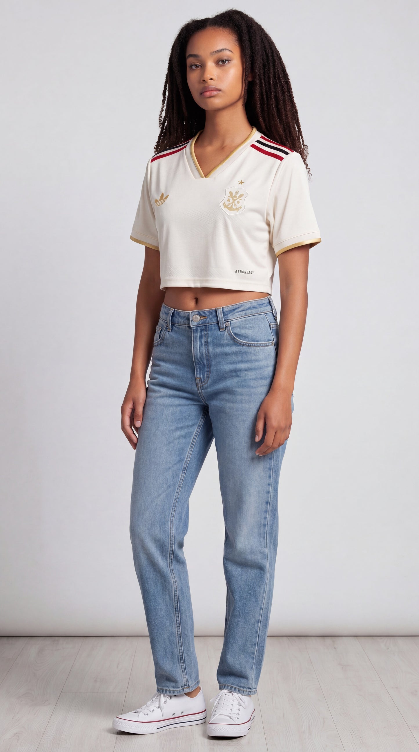 Flamengo Fora Feminino Crop Top