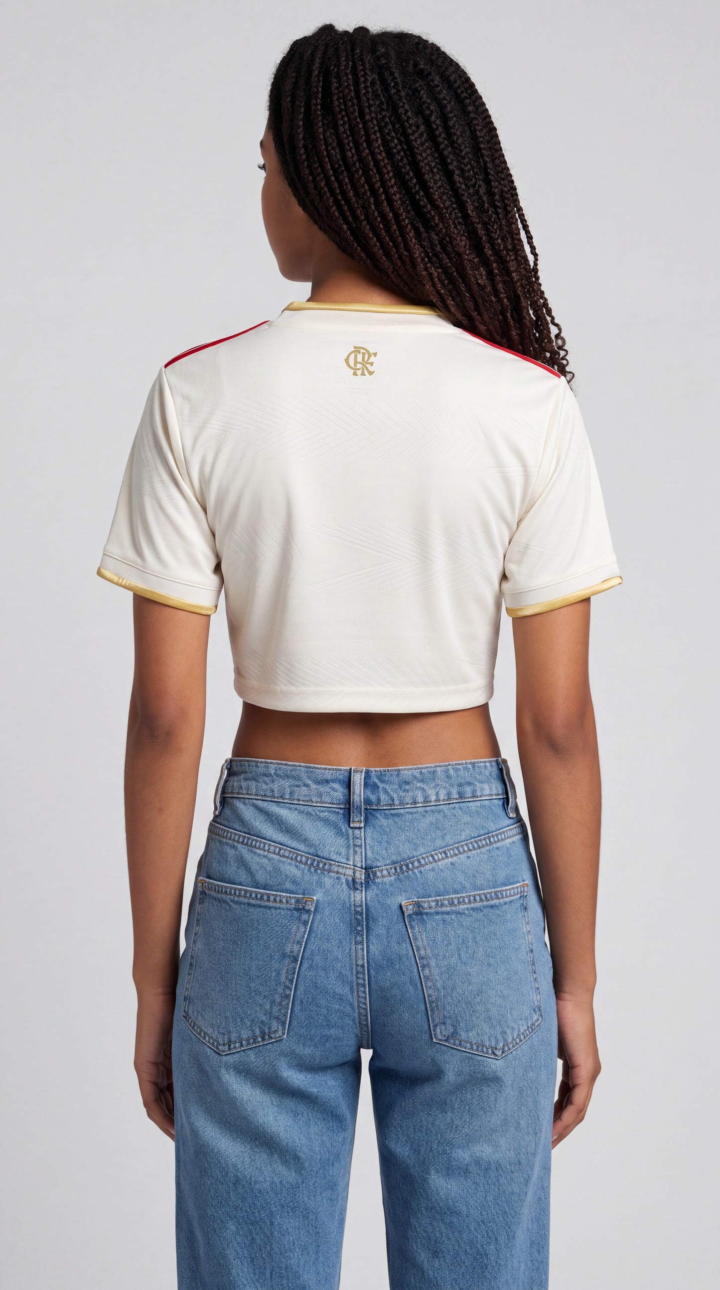 Flamengo Fora Feminino Crop Top