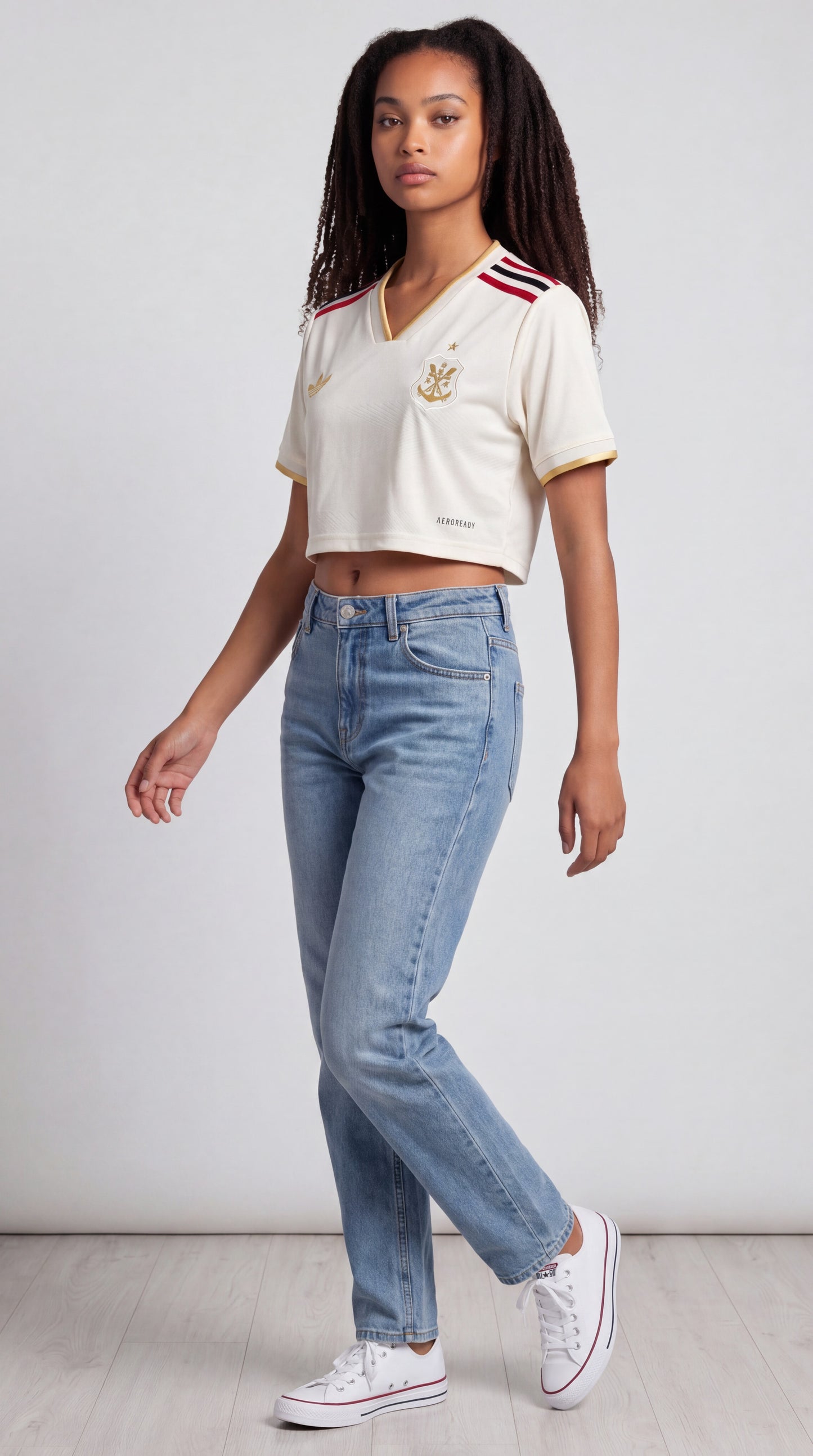 Flamengo Fora Feminino Crop Top