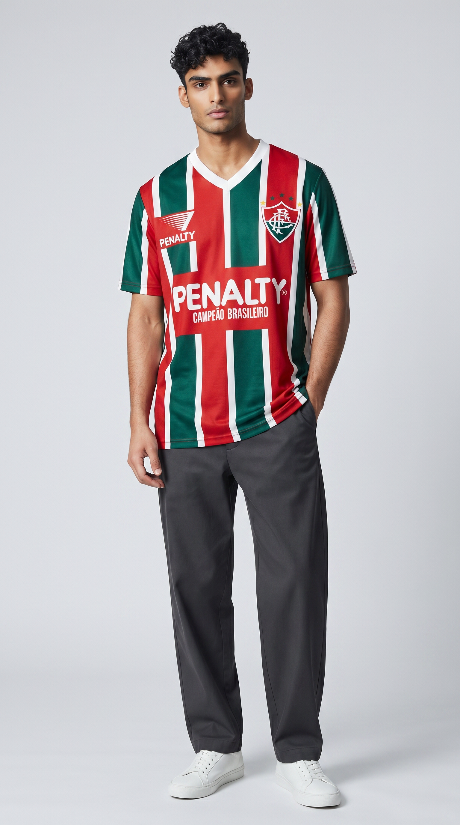 Camisa de futebol Fluminense 1993 Casa retrô