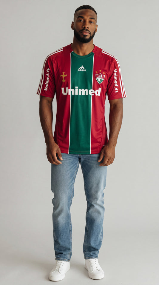 Camisa de futebol Fluminense 2009-10 Alternado retrô