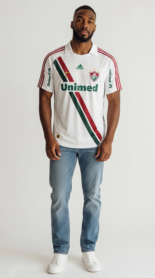 Camisa de futebol Fluminense 2009-10 Fora retrô
