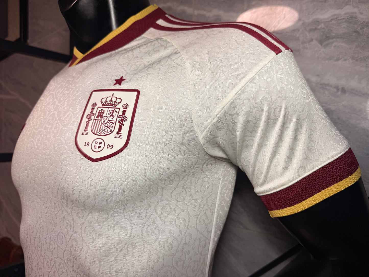 Espanha 2026 Fora Versão Jogador