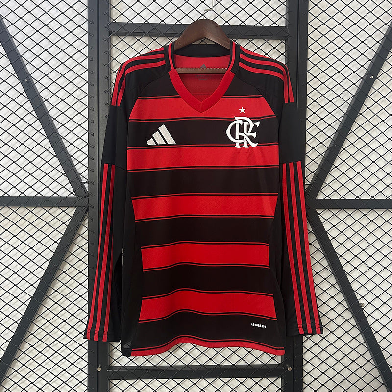 Flamengo 2025-26 Casa Manga Longa