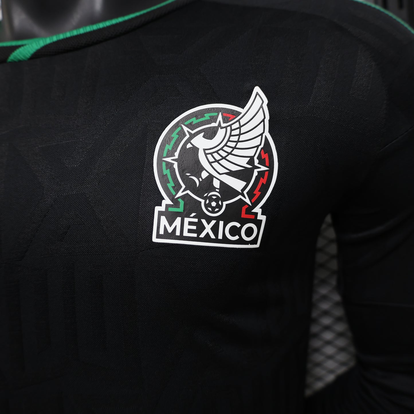 México 2026 Alternado Manga Longa Versão Jogador