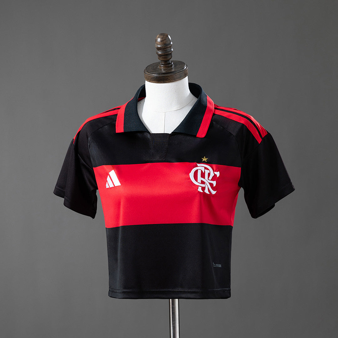 Flamengo 2026-27 Casa Feminino Crop Top