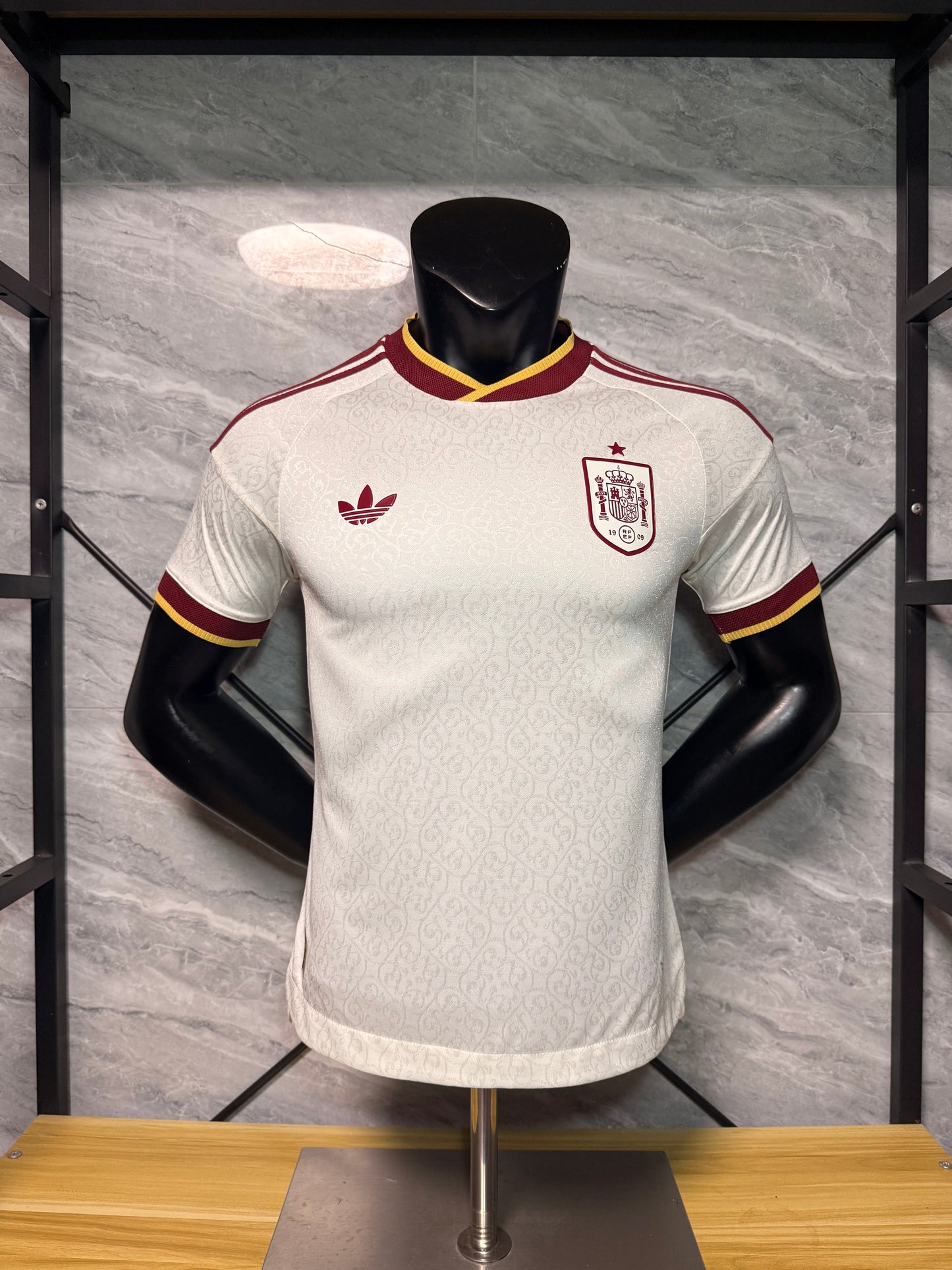 Espanha 2026 Fora Versão Jogador