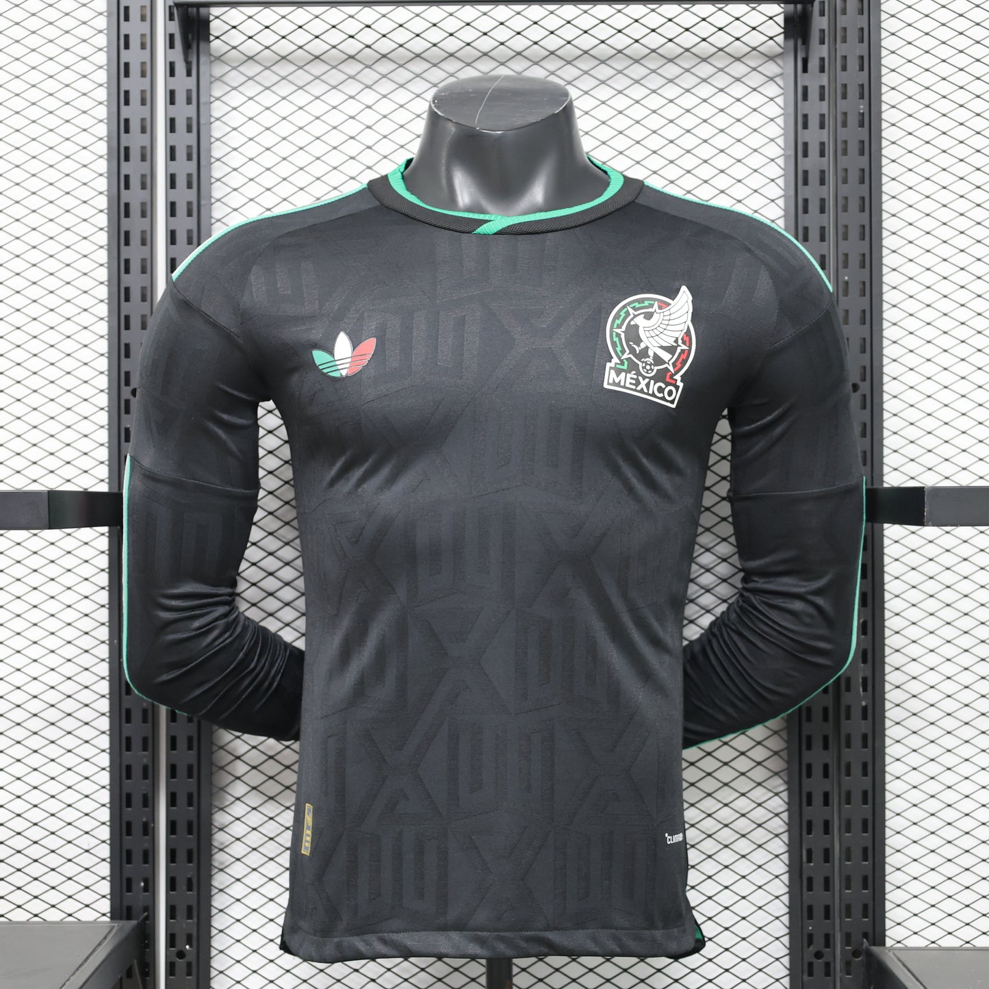 México 2026 Alternado Manga Longa Versão Jogador