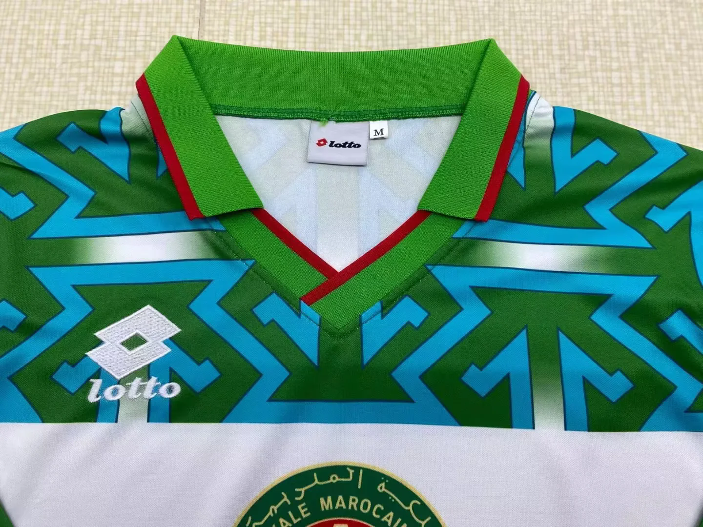 Marrocos 1994-95 Fora Manga Longa