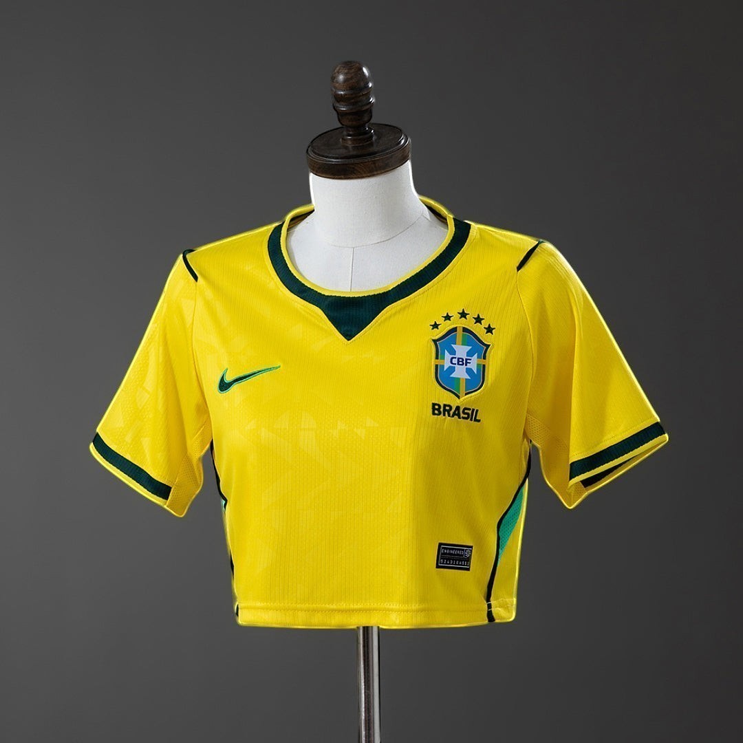 Brasil 2026 Casa Feminino Crop Top