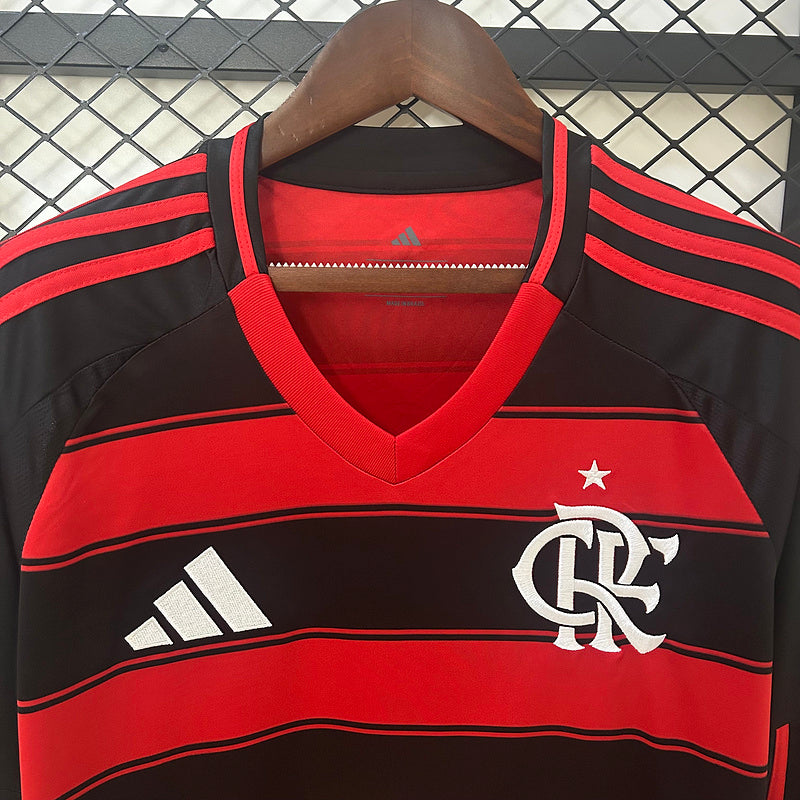 Flamengo 2025-26 Casa Manga Longa