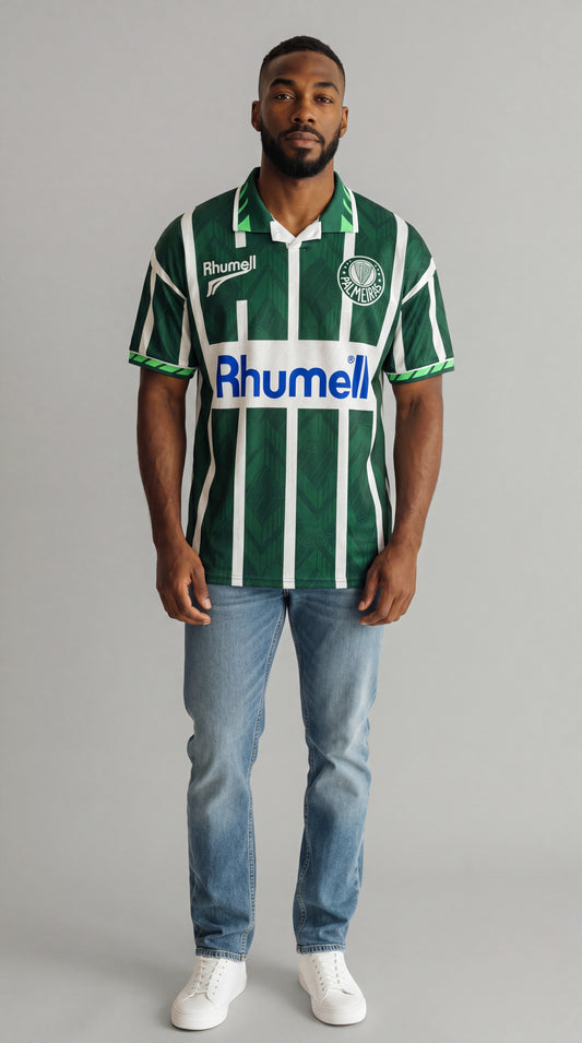 Camisa de futebol Palmeiras 1993-94 Casa retrô