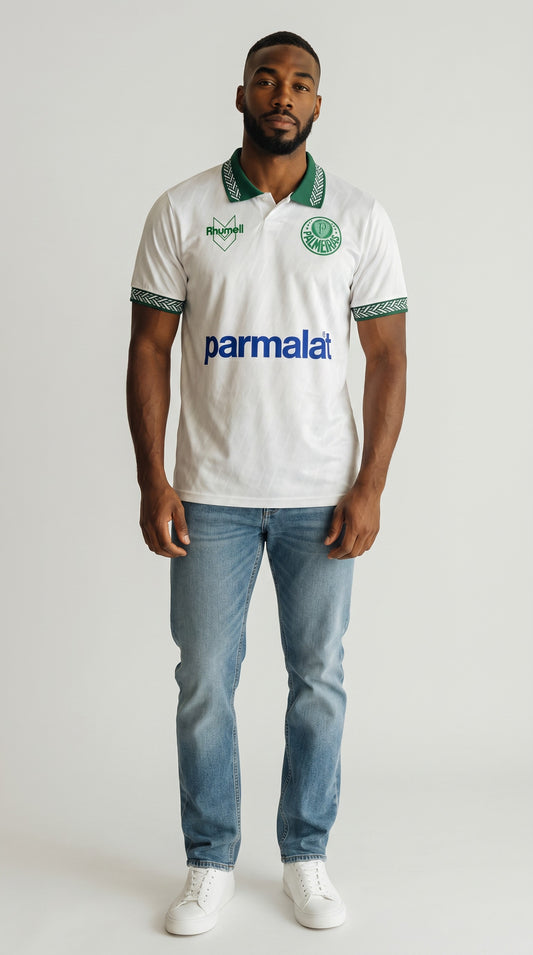 Camisa de futebol Palmeiras 1994-95 Fora retrô