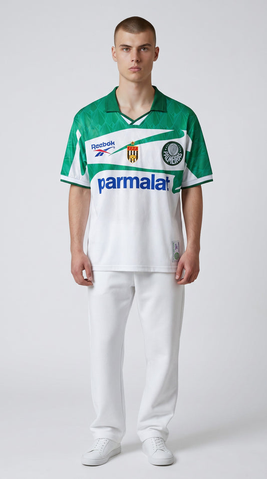 Camisa de futebol Palmeiras 1996 Alternado retrô