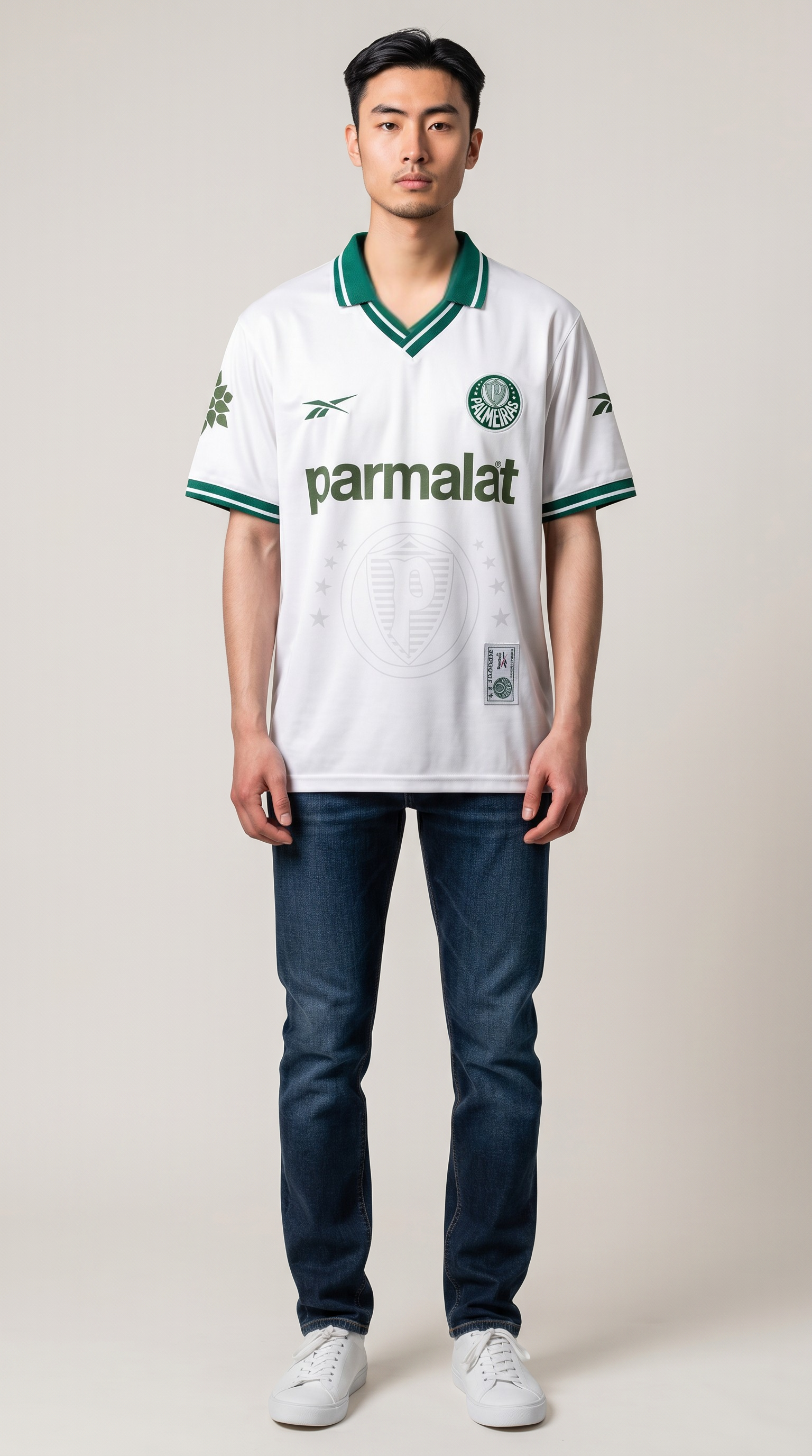 Camisa de futebol Palmeiras 1997 Fora retrô