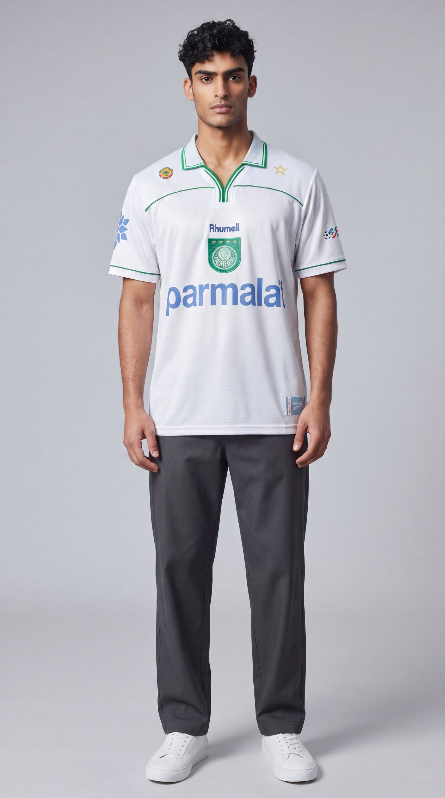 Camisa de futebol Palmeiras 1999 Fora retrô