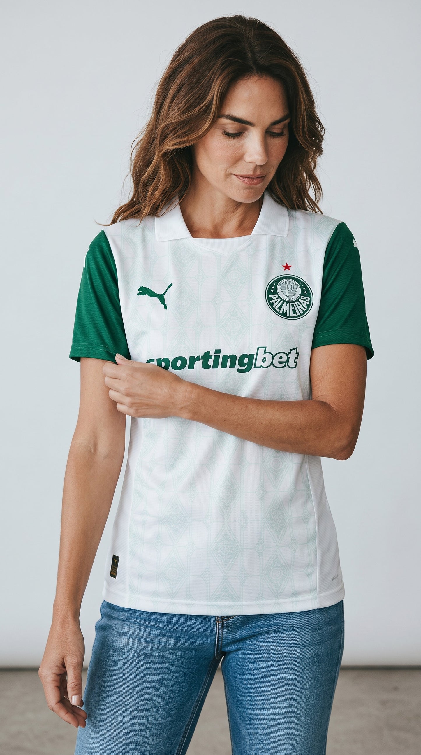 Palmeiras 2025-26 Fora Feminino