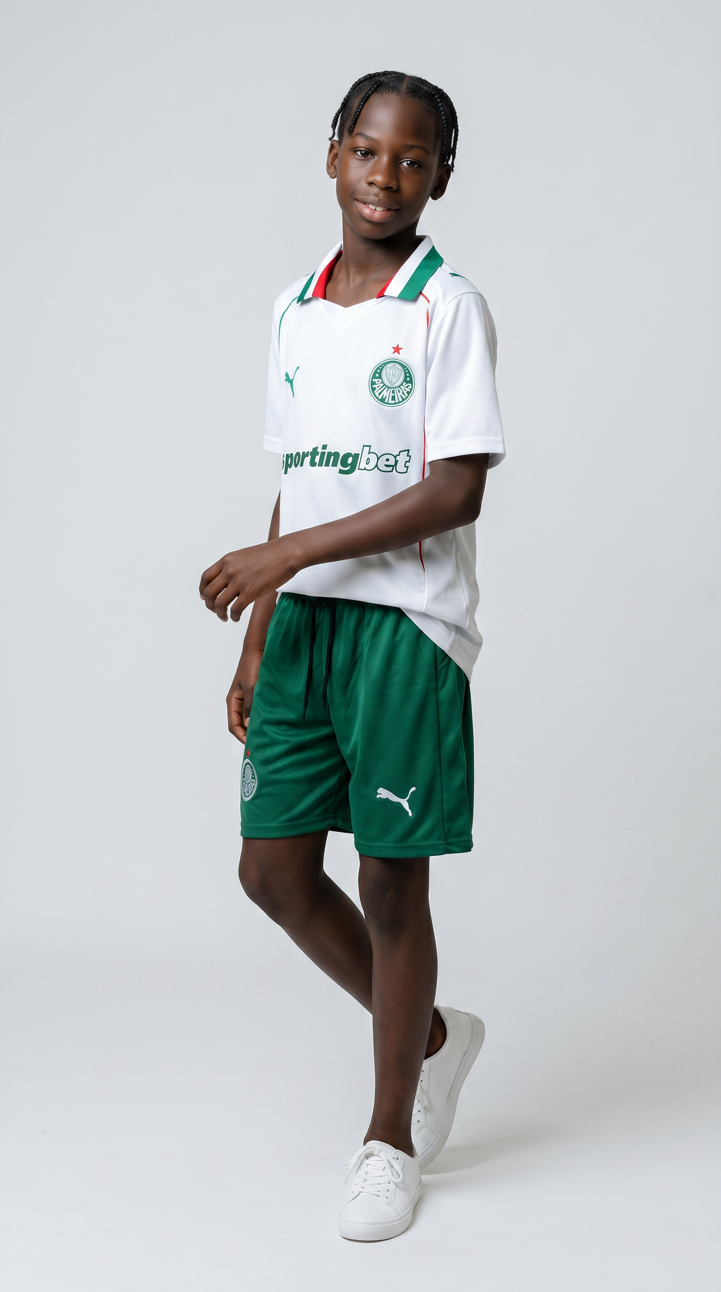 Palmeiras 2026-27 Fora Infantil