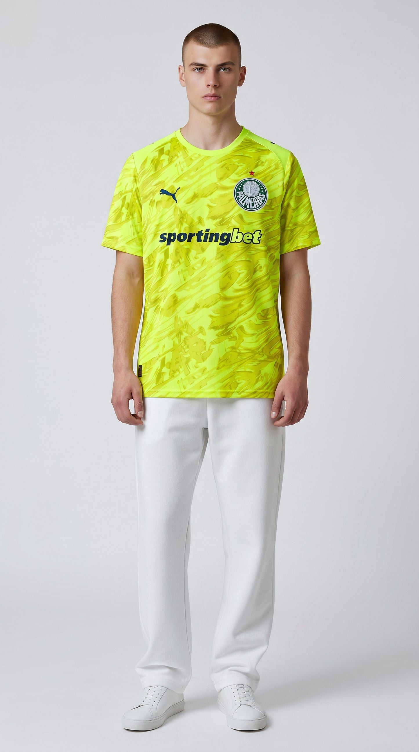 Camisa de futebol Palmeiras 2026-27 Goleiro Alternado atual