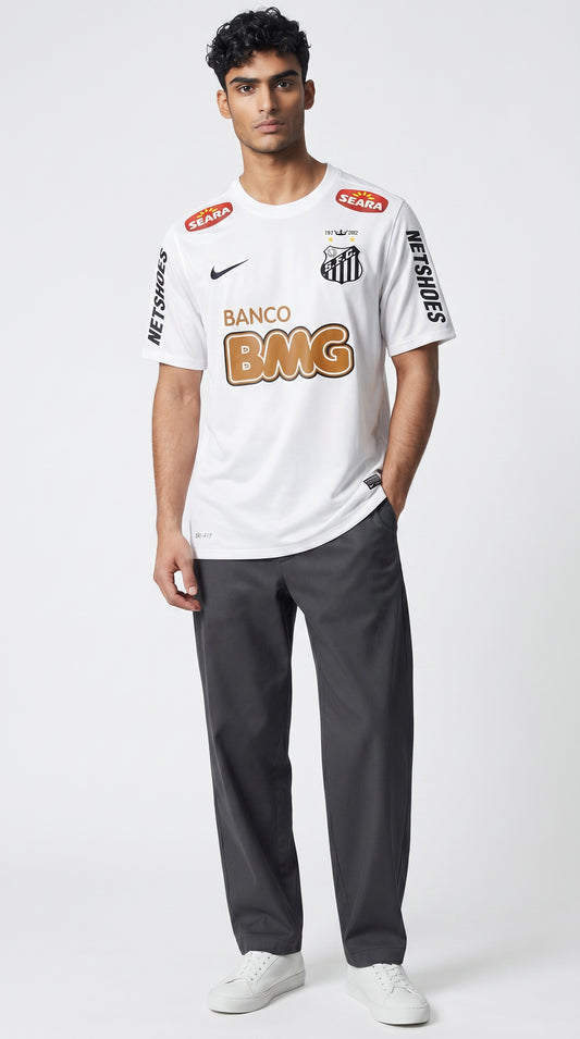 Camisa de futebol Santos 2012-13 Casa retrô