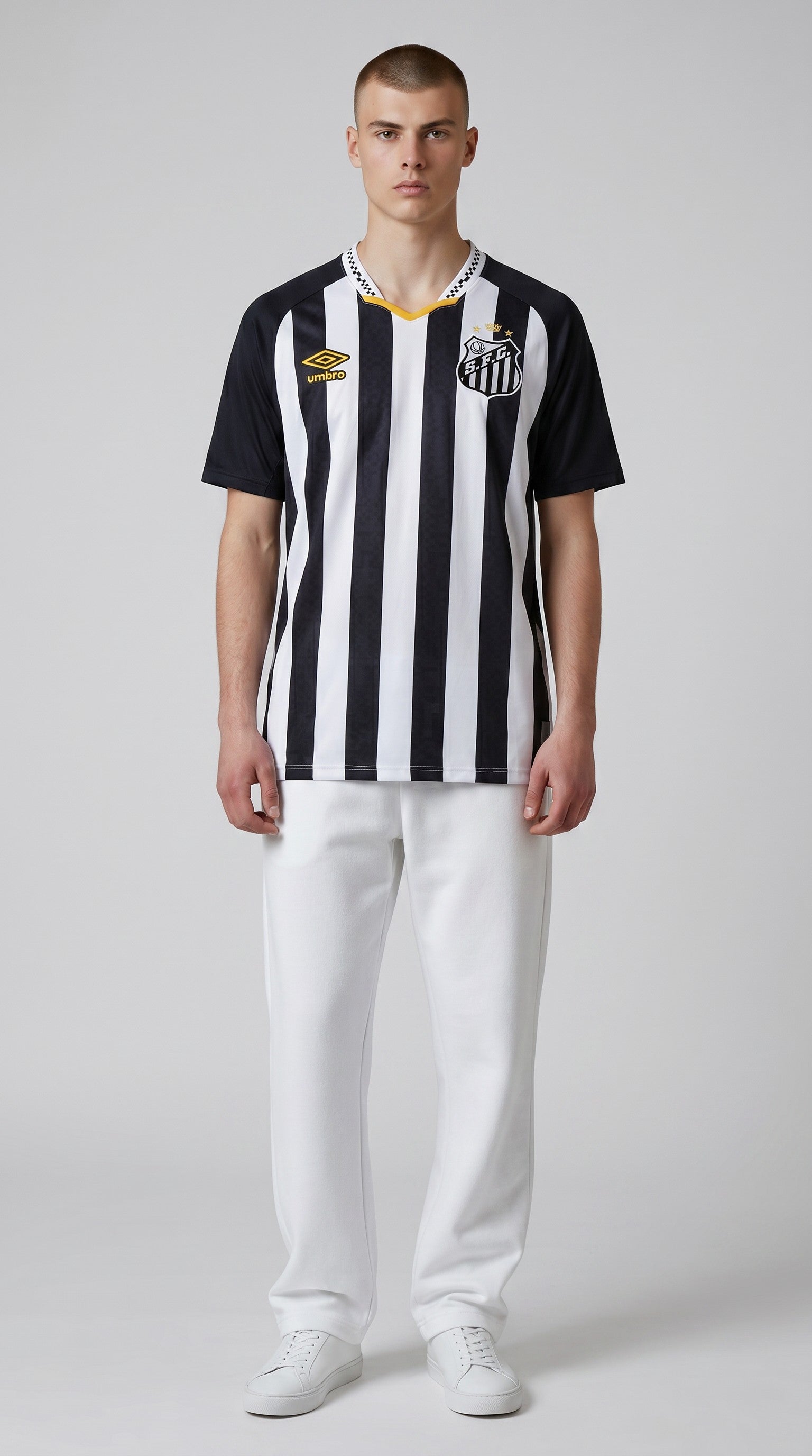 Camisa de futebol Santos 2025-26 Fora temporada anterior