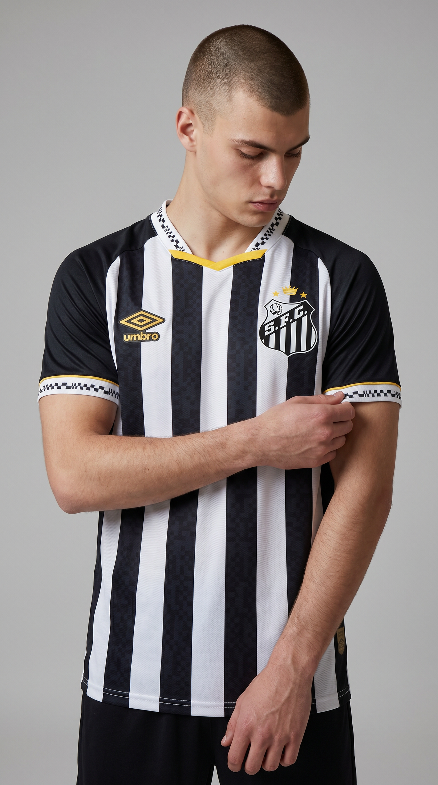 Santos 2025-26 Fora Versão Jogador