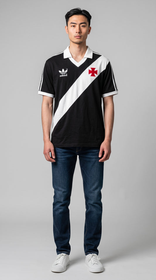 Camisa de futebol Vasco 1988 Casa retrô