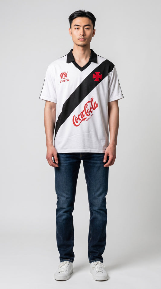 Camisa de futebol Vasco 1988 Fora retrô