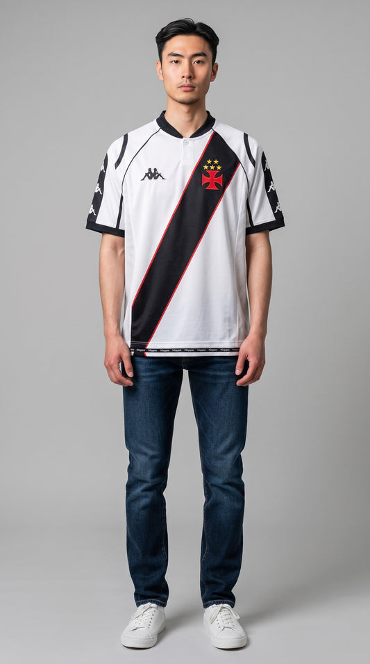 Camisa de futebol Vasco 1998 Fora retrô