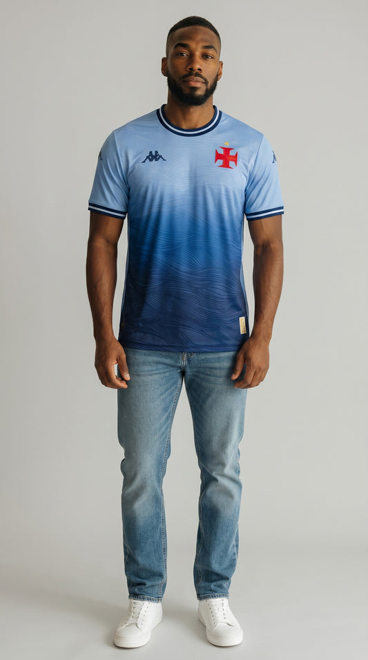 Camisa de futebol Vasco 2025-26 Goleiro temporada anterior