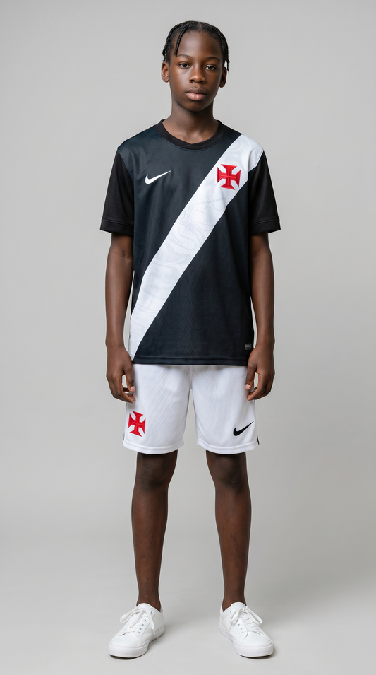 Camisa de futebol Vasco 2026-27 Casa Infantil atual infantil